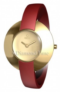 שעון אופנתי ומיוחד לאשה OBAKU דגם v135lggrr