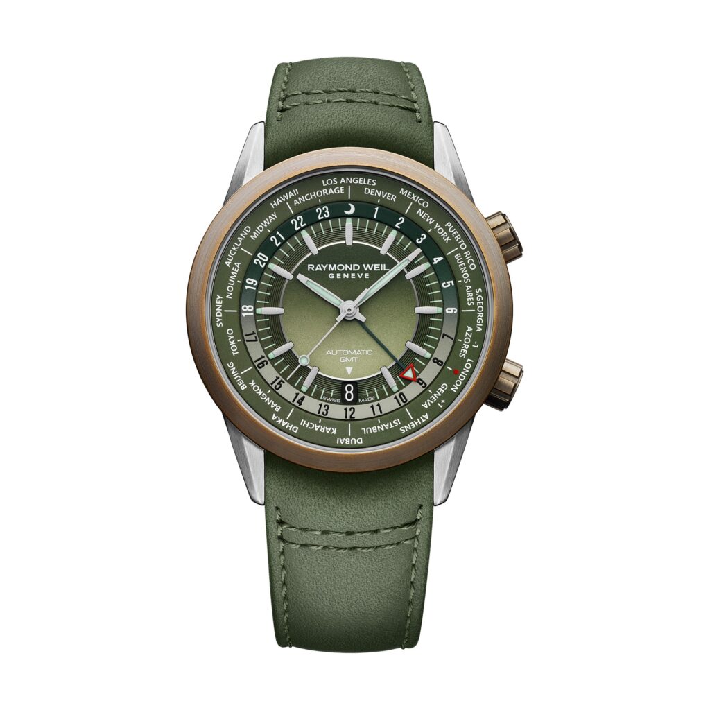 שעון ריימונד וייל RAYMOND WEIL Freelancer GMT Worldtimer 2765-SBC-52001