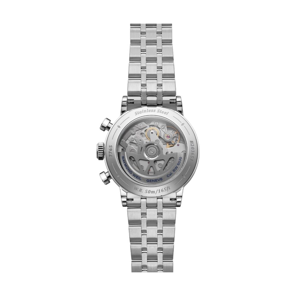 שעון ריימונד וייל RAYMOND WEIL Millesime Automatic Tri-Compax Chronograph 7765-ST-60651 – תמונה 4