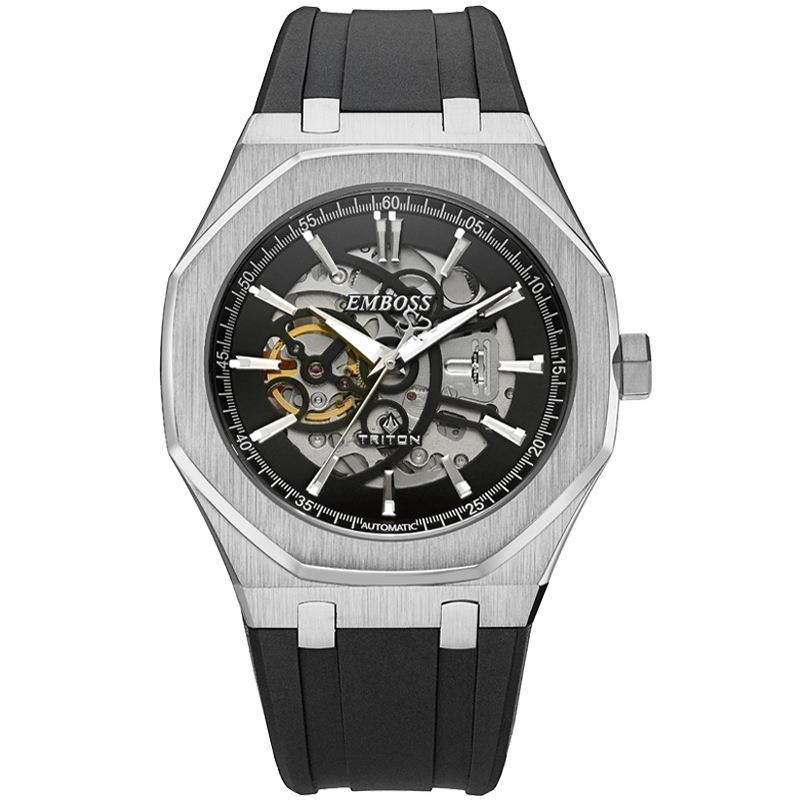 שעון אמבוס EMBOSS Triton Automatic EMTRMUSSBSB000
