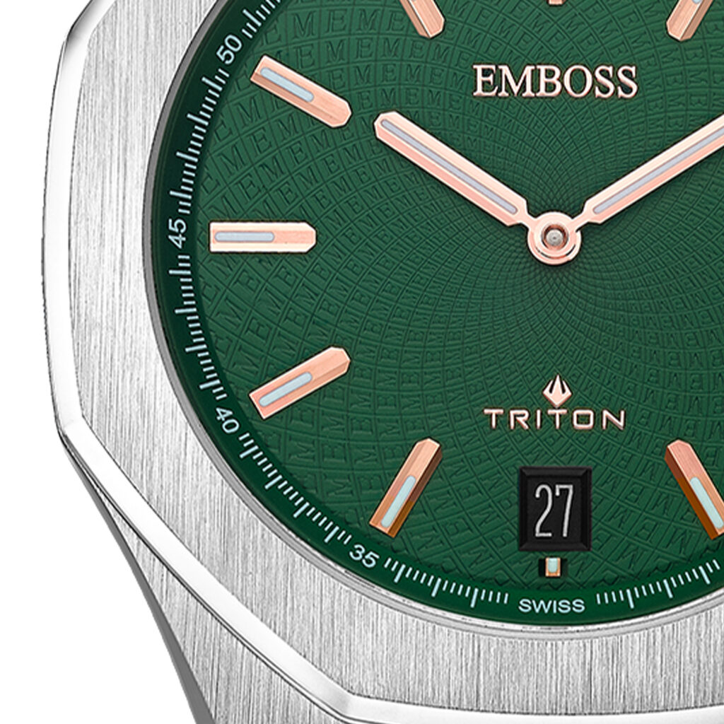 שעון אמבוס EMBOSS TRITON SLIM EMTRSLSSOMS000 – תמונה 2