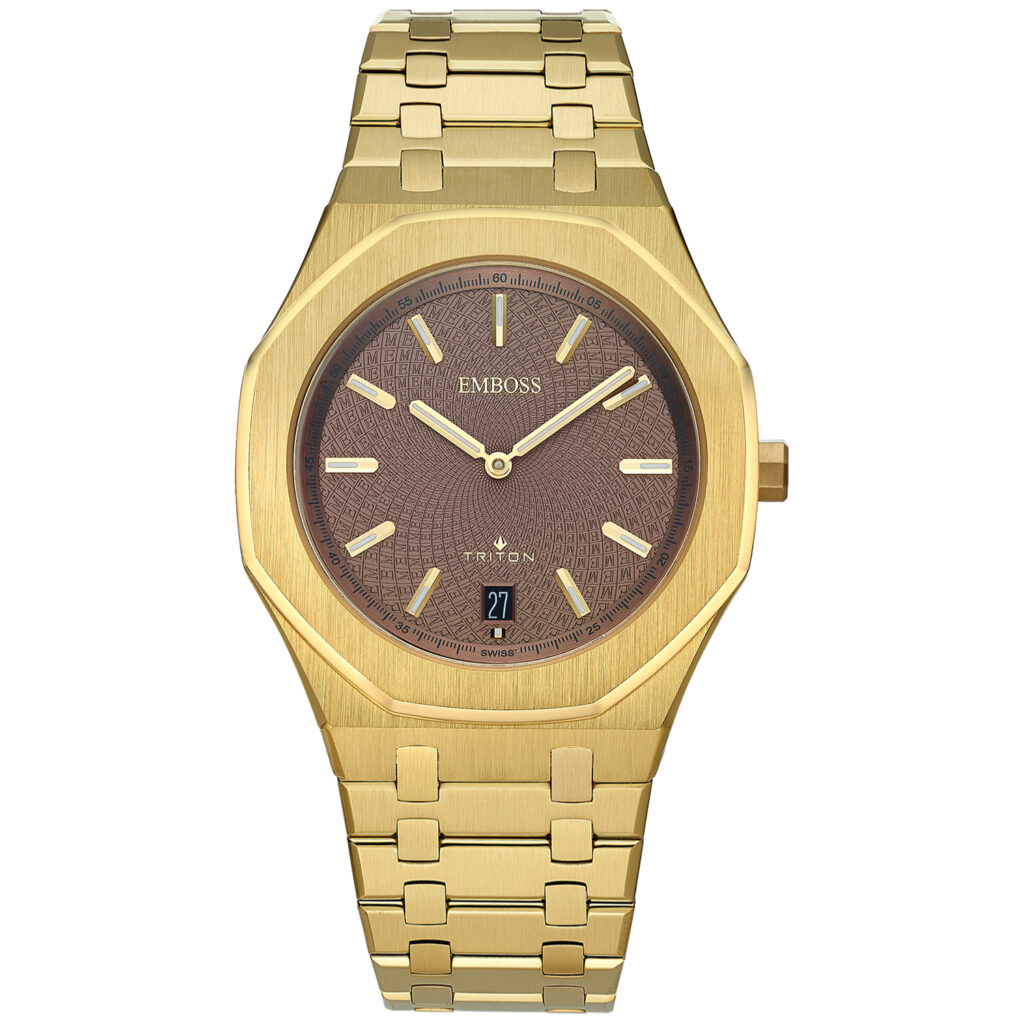 שעון אמבוס EMBOSS TRITON SLIM EMTRSLYGHMY000
