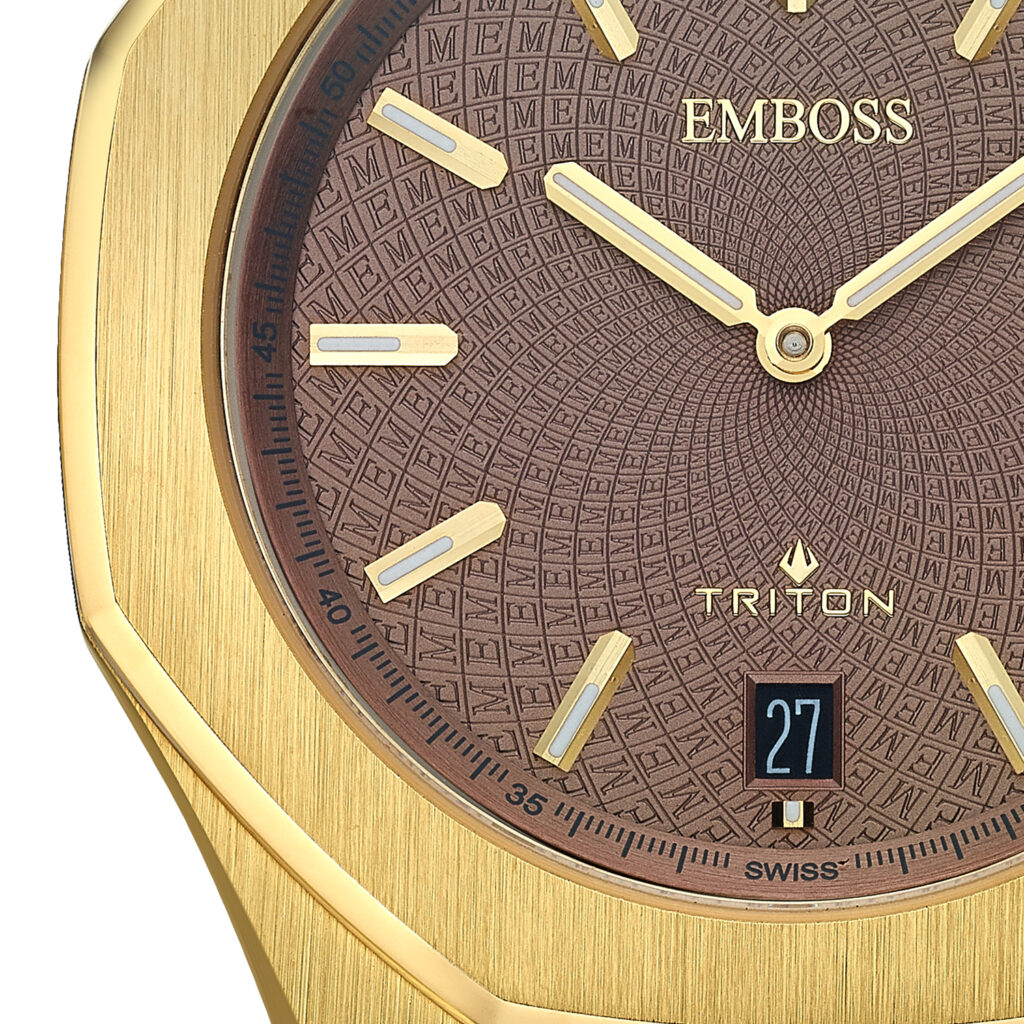 שעון אמבוס EMBOSS TRITON SLIM EMTRSLYGHMY000 – תמונה 2