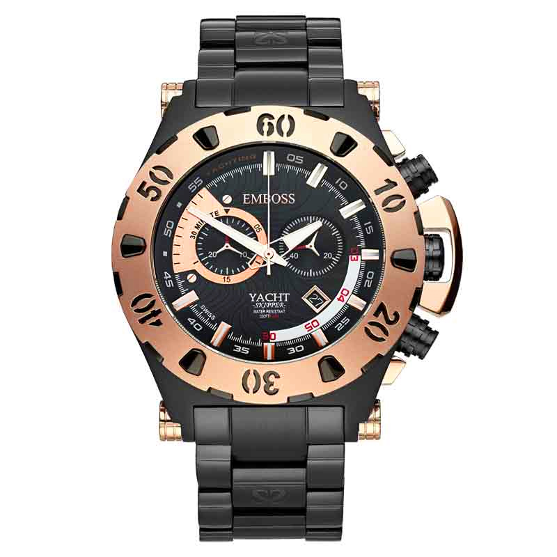 שעון אמבוס EMBOSS Yacht EMYAMCBRBMB000