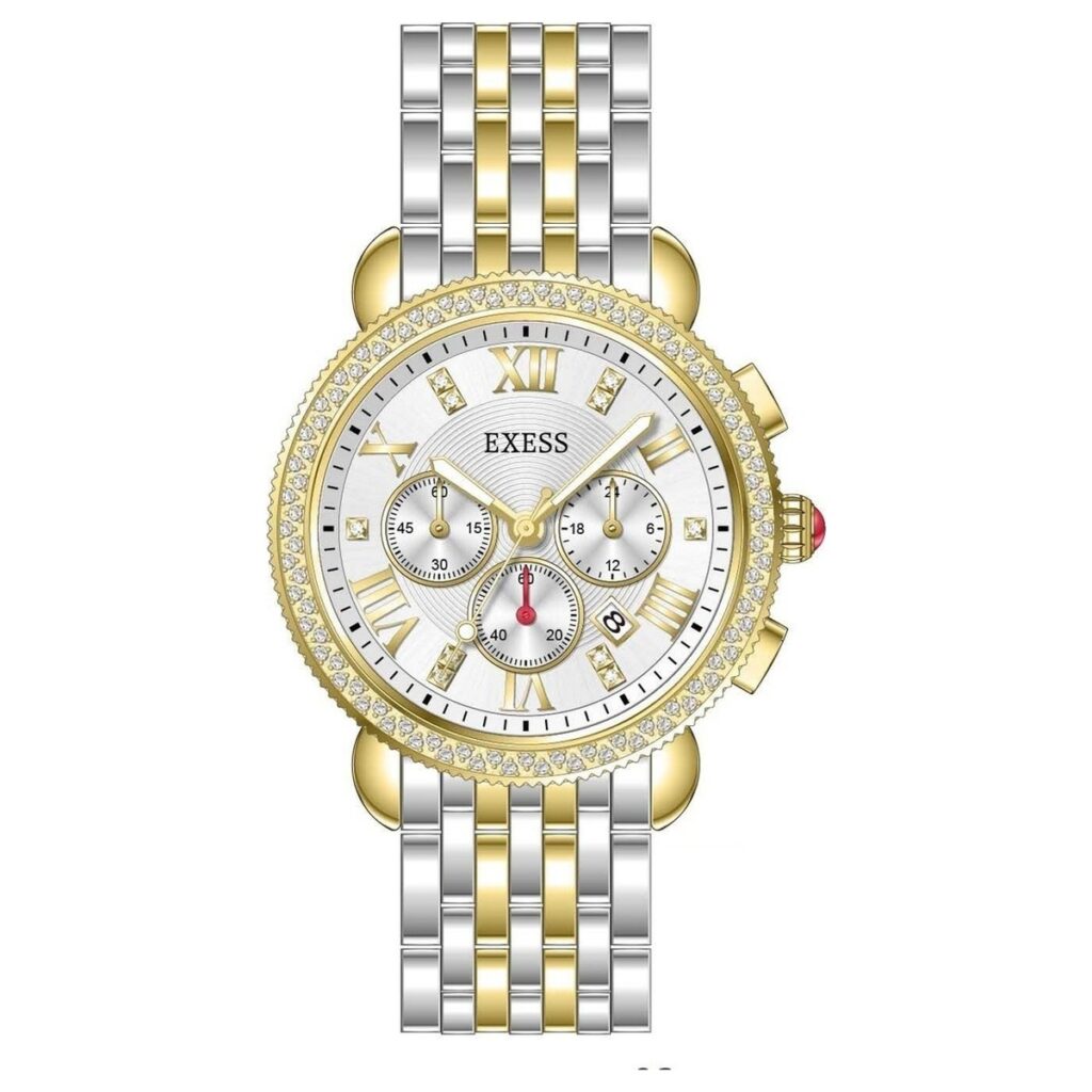 שעון אקסס EXESS Roman Round Chronograph EX2352