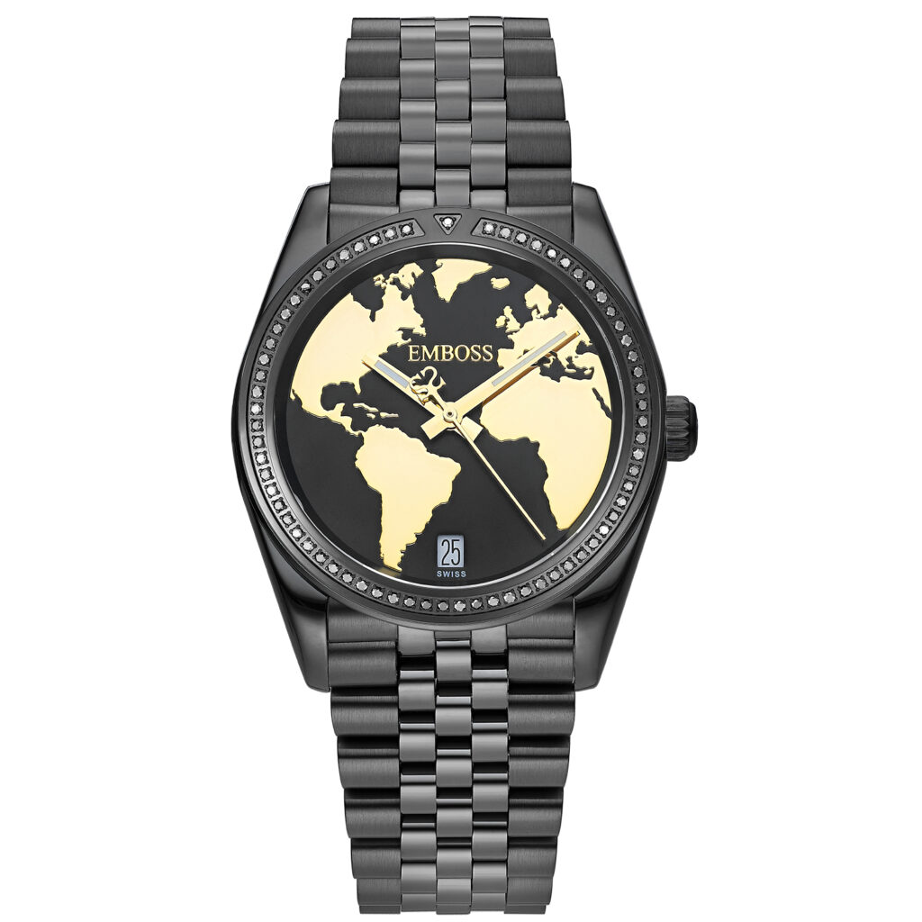 שעון אמבוס EMBOSS Save The Planet Ladies EYSPFABKBMB069