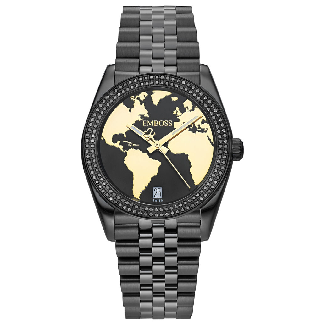 שעון אמבוס EMBOSS Save The Planet Ladies EYSPFABKBMB160