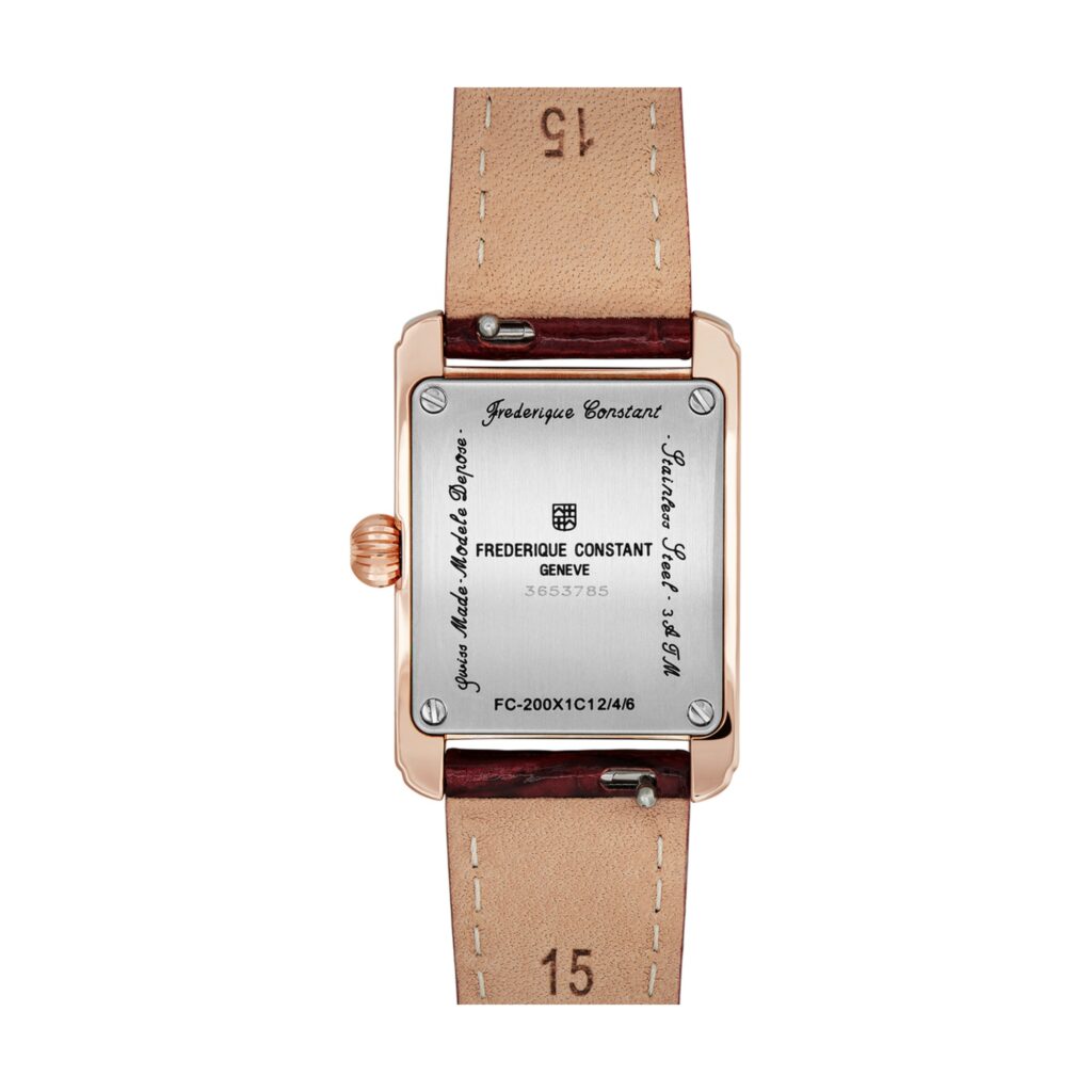 שעון פרדריק קונסטנט FREDERIQUE CONSTANT Classics Carrée Ladies FC-200MC14 – תמונה 3