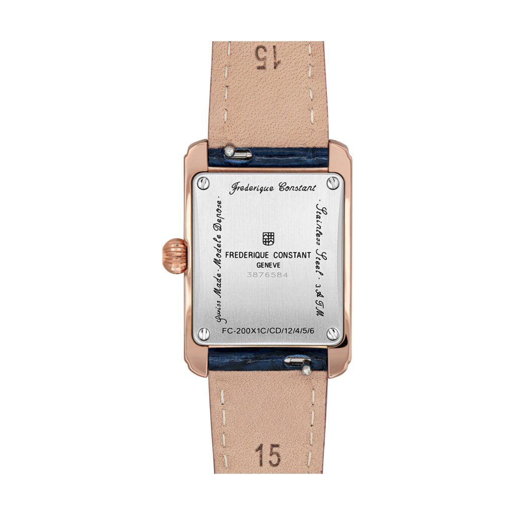 שעון פרדריק קונסטנט FREDERIQUE CONSTANT Classics Carrée Ladies FC-200MCDC14 – תמונה 3