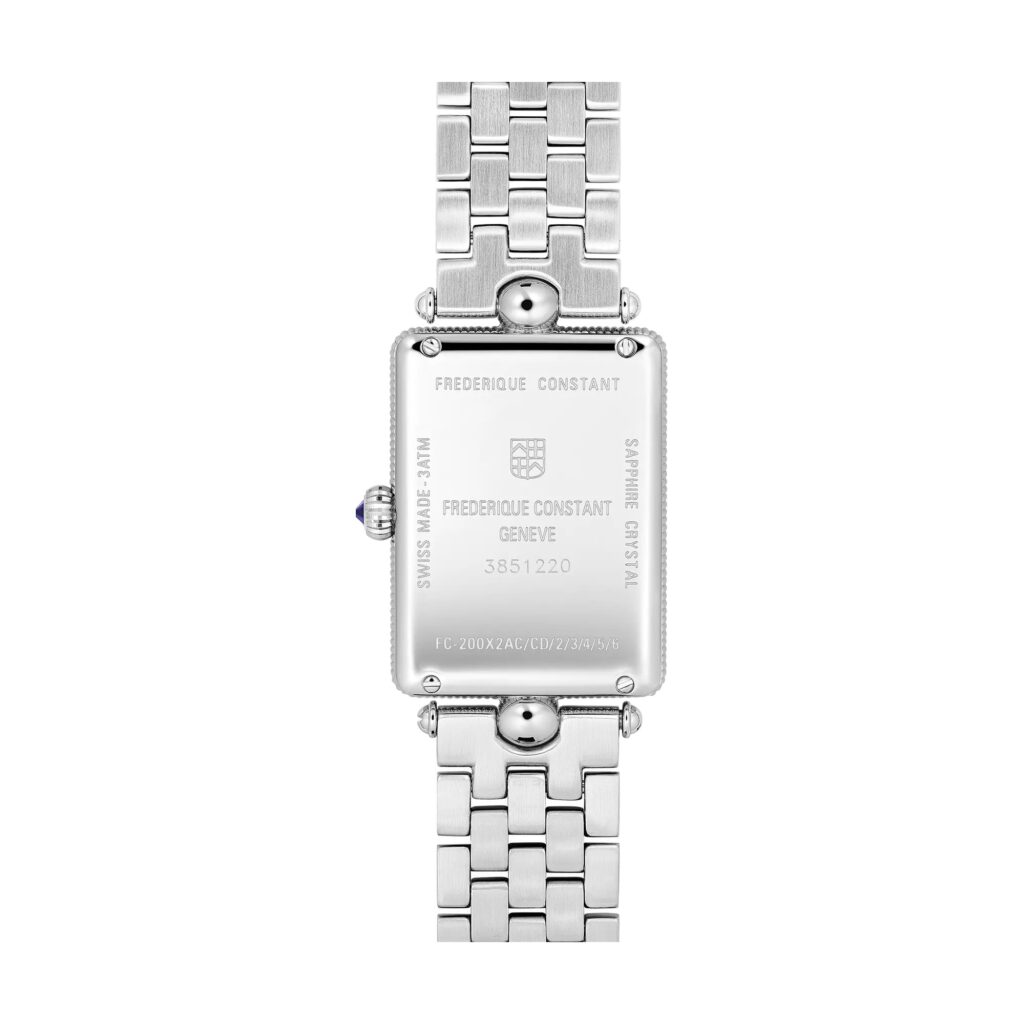 שעון פרדריק קונסטנט FREDERIQUE CONSTANT Classics Art Deco Carree FC-200MPW2AC6B – תמונה 3