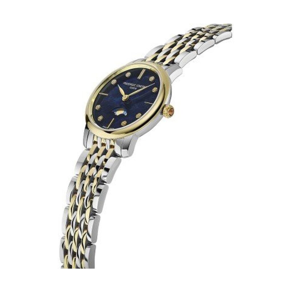 שעון פרדריק קונסטנט FREDERIQUE CONSTANT Classics Slimline Ladies Moonphase FC-206MPND1S3B – תמונה 2