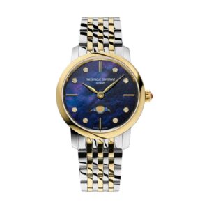 שעון פרדריק קונסטנט FREDERIQUE CONSTANT Classics Slimline Ladies Moonphase FC-206MPND1S3B