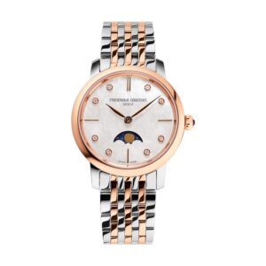 שעון פרדריק קונסטנט FREDERIQUE CONSTANT Classics Slimline Ladies Moonphase FC-206MPWD1S2B