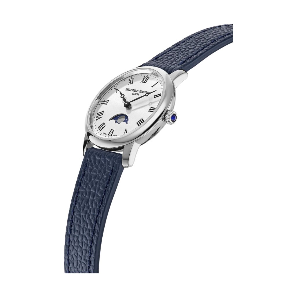 שעון פרדריק קונסטנט FREDERIQUE CONSTANT Classics Slimline Ladies Moonphase FC-206RS1S6 – תמונה 2