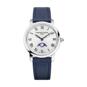 שעון פרדריק קונסטנט FREDERIQUE CONSTANT Classics Slimline Ladies Moonphase FC-206RS1S6