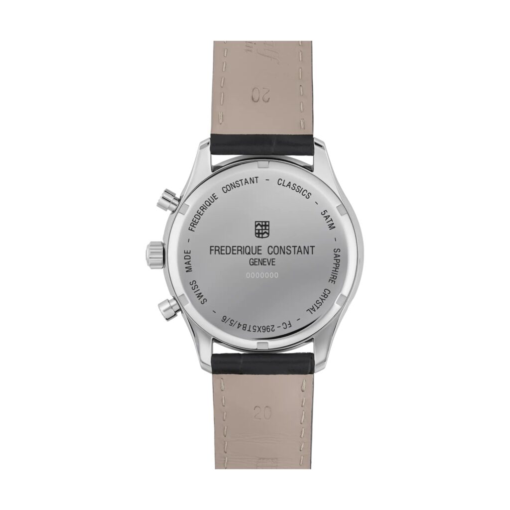 שעון פרדריק קונסטנט FREDERIQUE CONSTANT Classics Quartz Chronograph Triple Calendar FC-296SW5B6 – תמונה 4