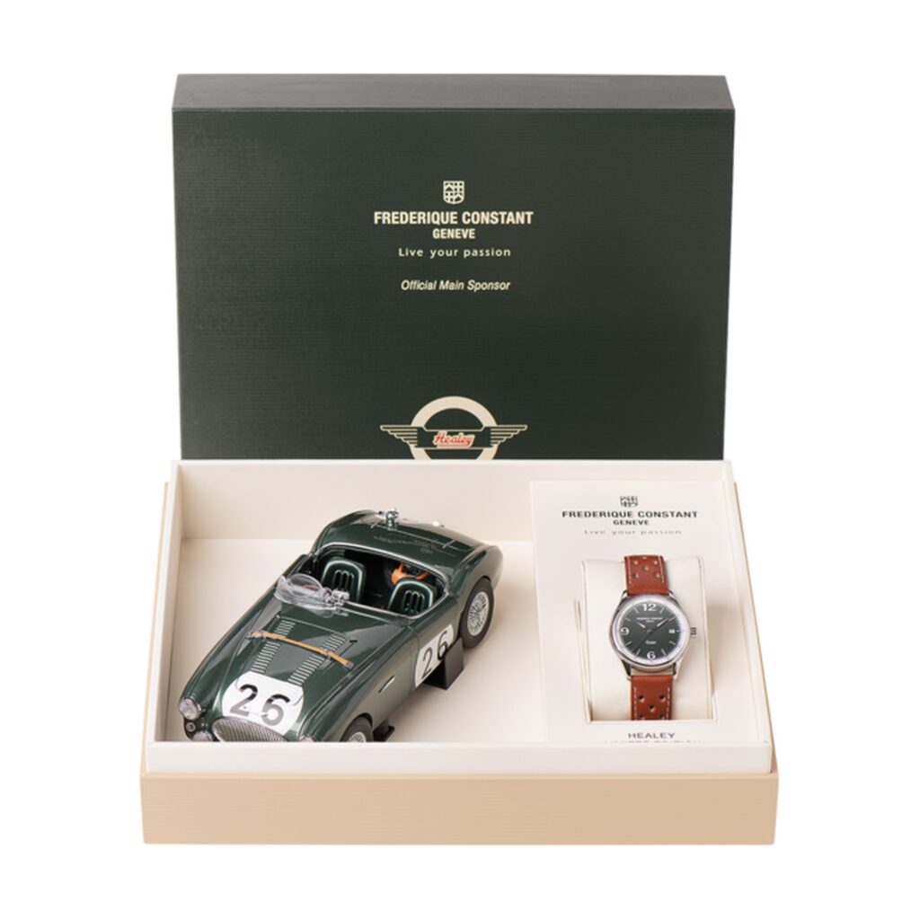 שעון פרדריק קונסטנט FREDERIQUE CONSTANT Classics Vintage Rally Healey Automatic FC-303HGRS5B6 – תמונה 2