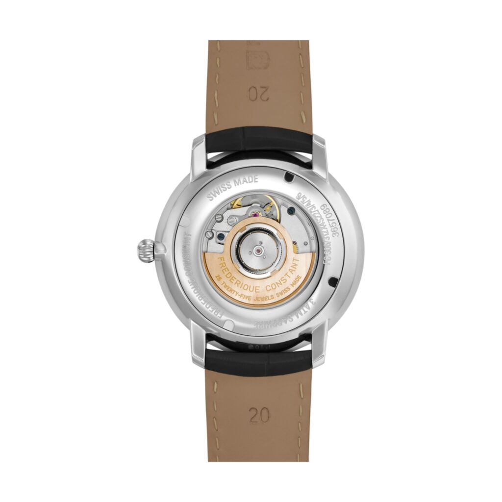 שעון פרדריק קונסטנט FREDERIQUE CONSTANT Classics Slimline Heart Beat Automatic FC-312N4S6 – תמונה 2