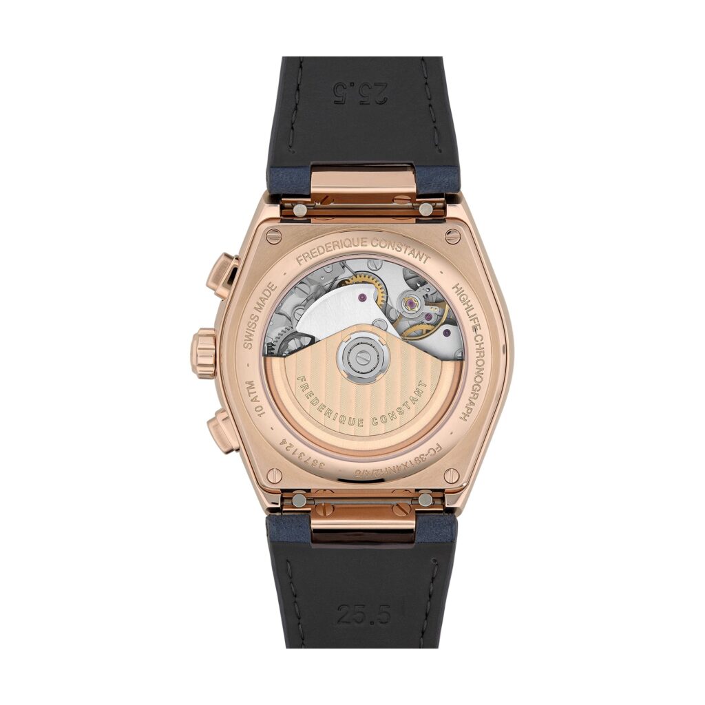 שעון פרדריק קונסטנט FREDERIQUE CONSTANT Highlife Chronograph Automatic FC-391NS4NH4 – תמונה 3