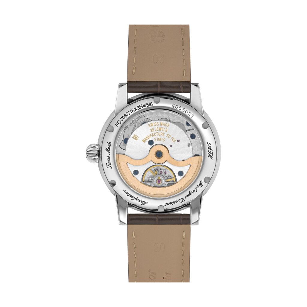 שעון פרדריק קונסטנט FREDERIQUE CONSTANT Manufacture Classic Date FC-706SAL3H6 – תמונה 3