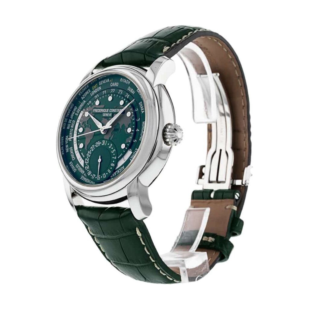שעון פרדריק קונסטנט FREDERIQUE CONSTANT Manufacture Classic Worldtimer FC-718GRWM4H6 – תמונה 2
