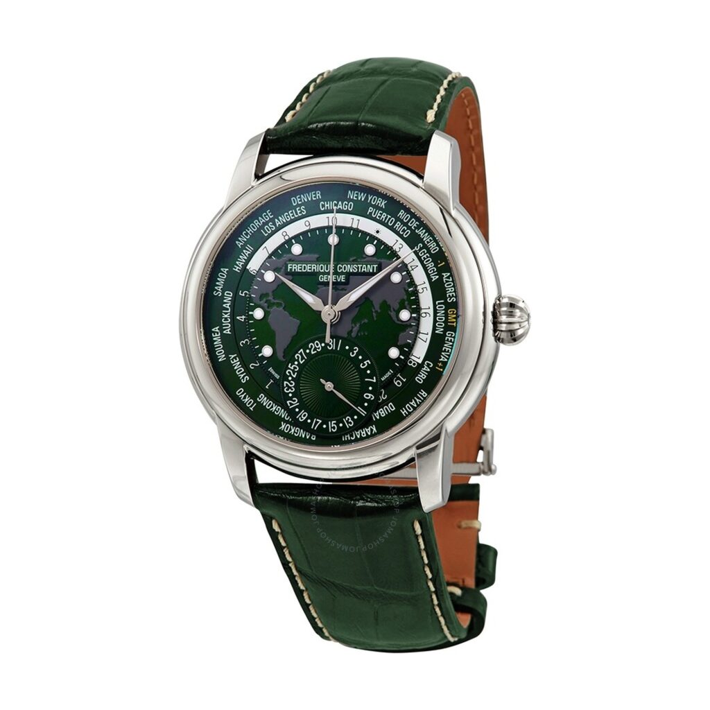 שעון פרדריק קונסטנט FREDERIQUE CONSTANT Manufacture Classic Worldtimer FC-718GRWM4H6 – תמונה 3