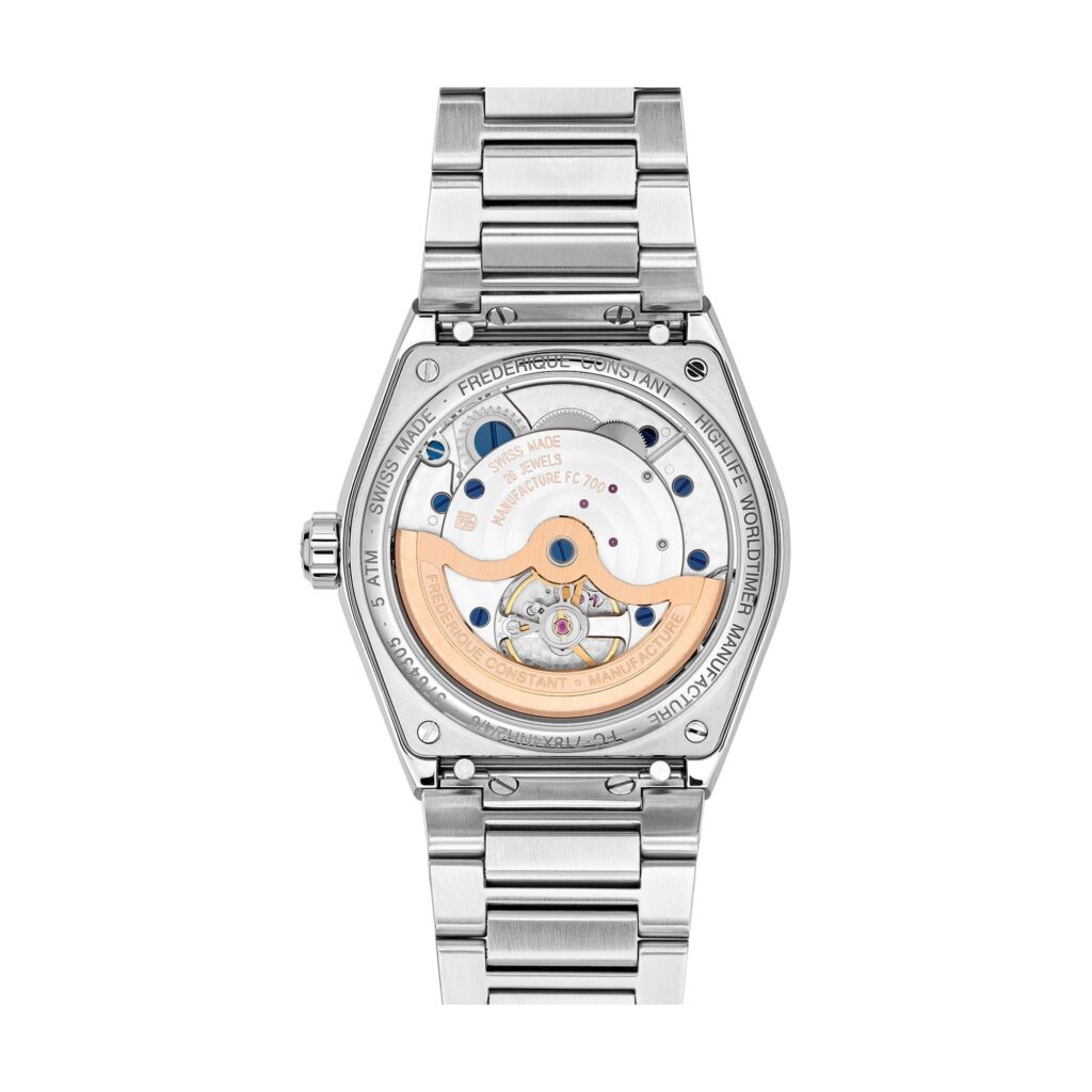 שעון פרדריק קונסטנט FREDERIQUE CONSTANT Highlife Worldtimer Manufacture FC-718N4NH6B – תמונה 2