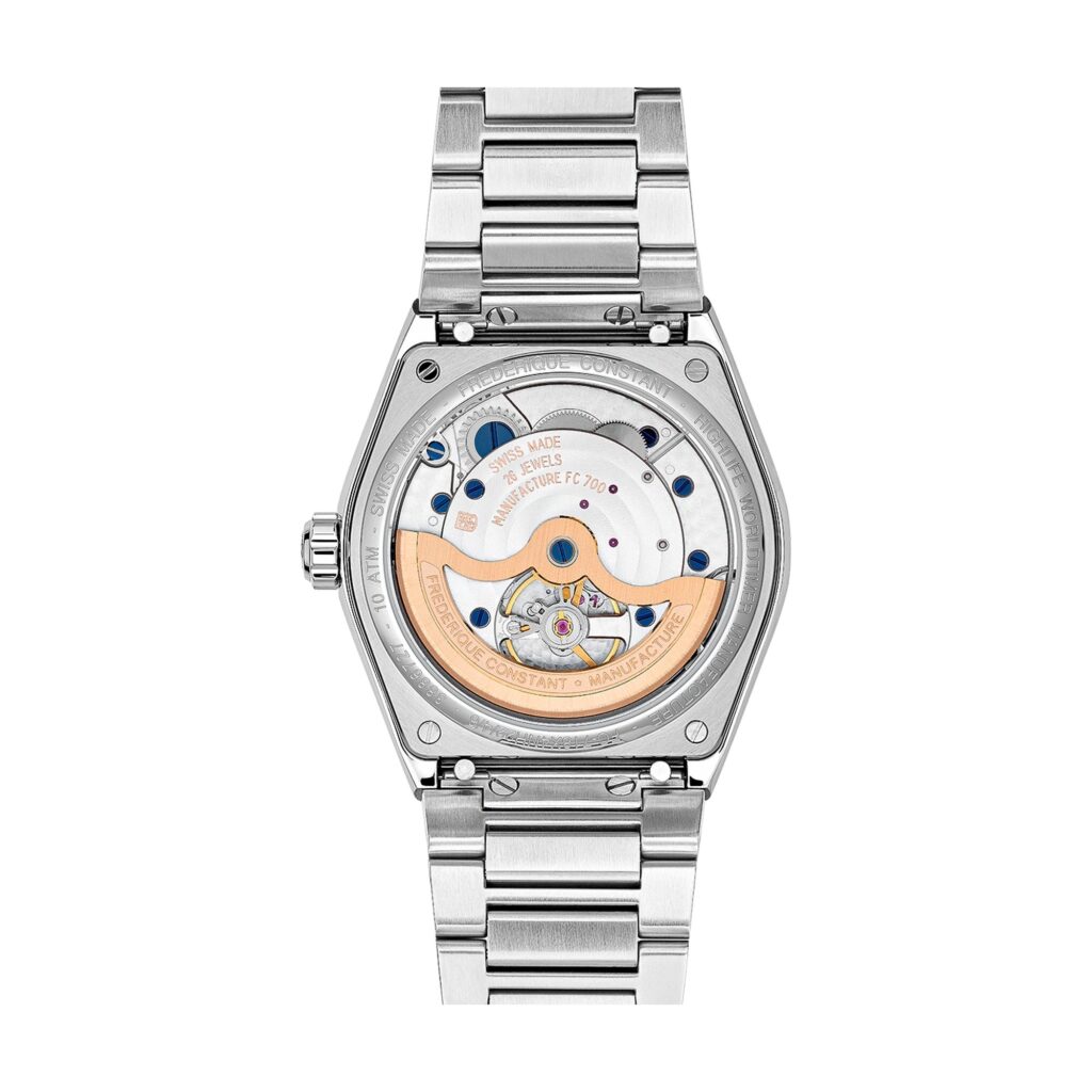 שעון פרדריק קונסטנט FREDERIQUE CONSTANT Highlife Worldtimer Manufacture FC-718N4NH6B – תמונה 5
