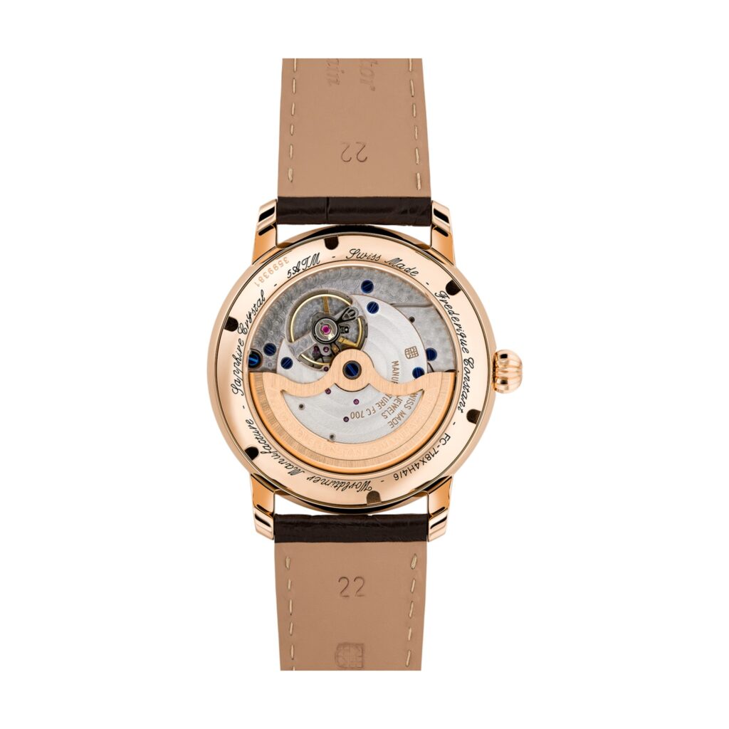 שעון פרדריק קונסטנט FREDERIQUE CONSTANT Manufacture Classic Worldtimer FC-718WM4H4 – תמונה 2