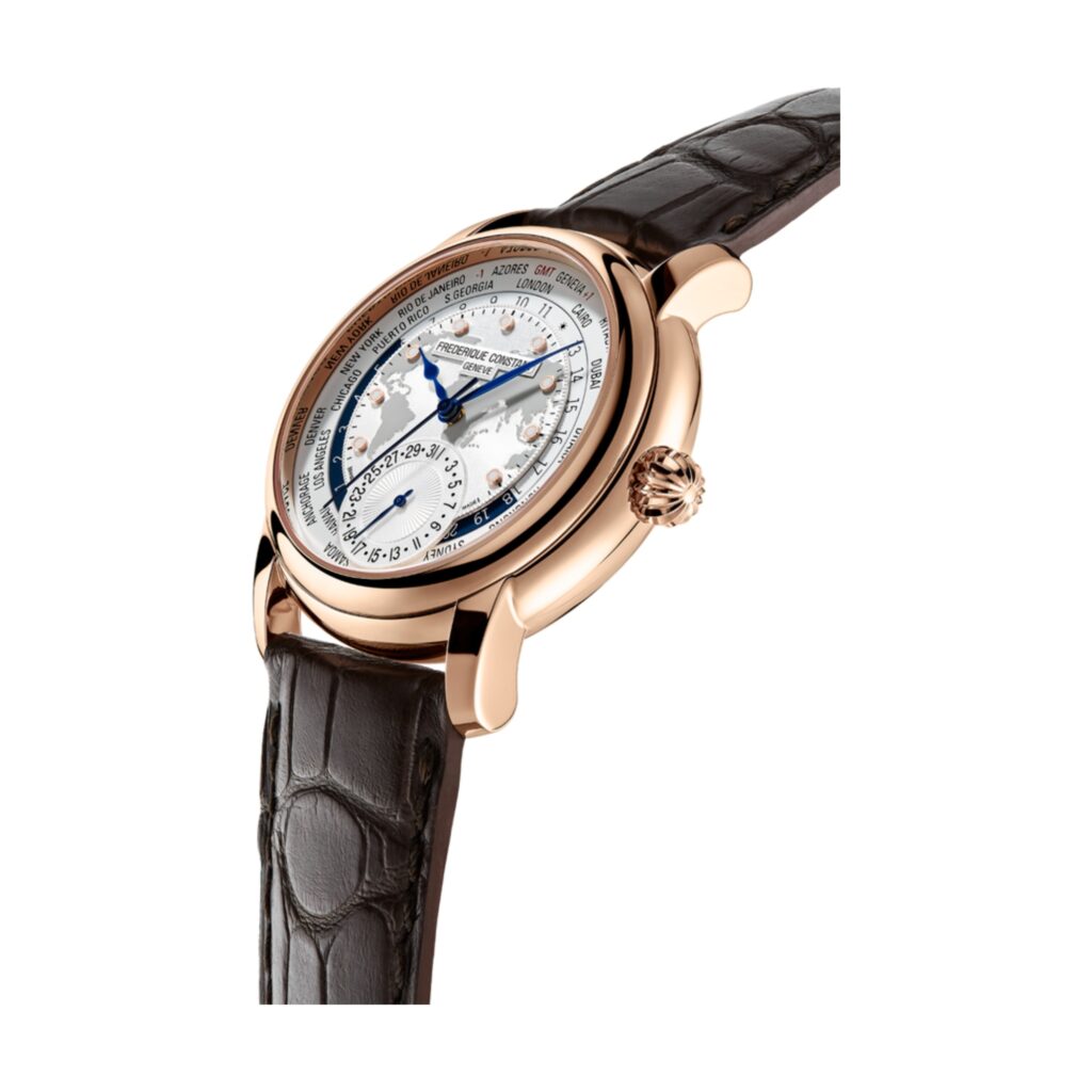 שעון פרדריק קונסטנט FREDERIQUE CONSTANT Manufacture Classic Worldtimer FC-718WM4H4 – תמונה 3