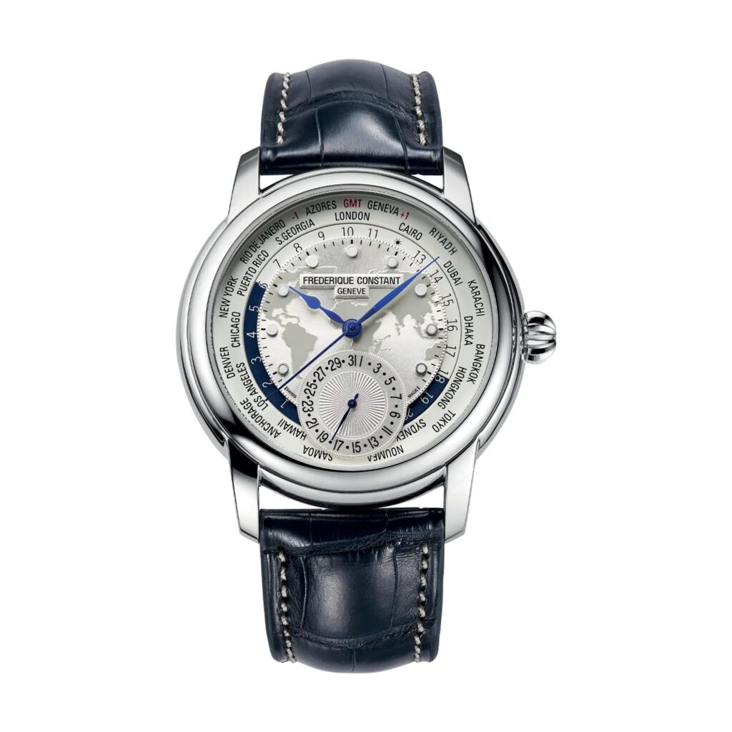 שעון פרדריק קונסטנט FREDERIQUE CONSTANT Manufacture Classic Worldtimer FC-718WM4H6