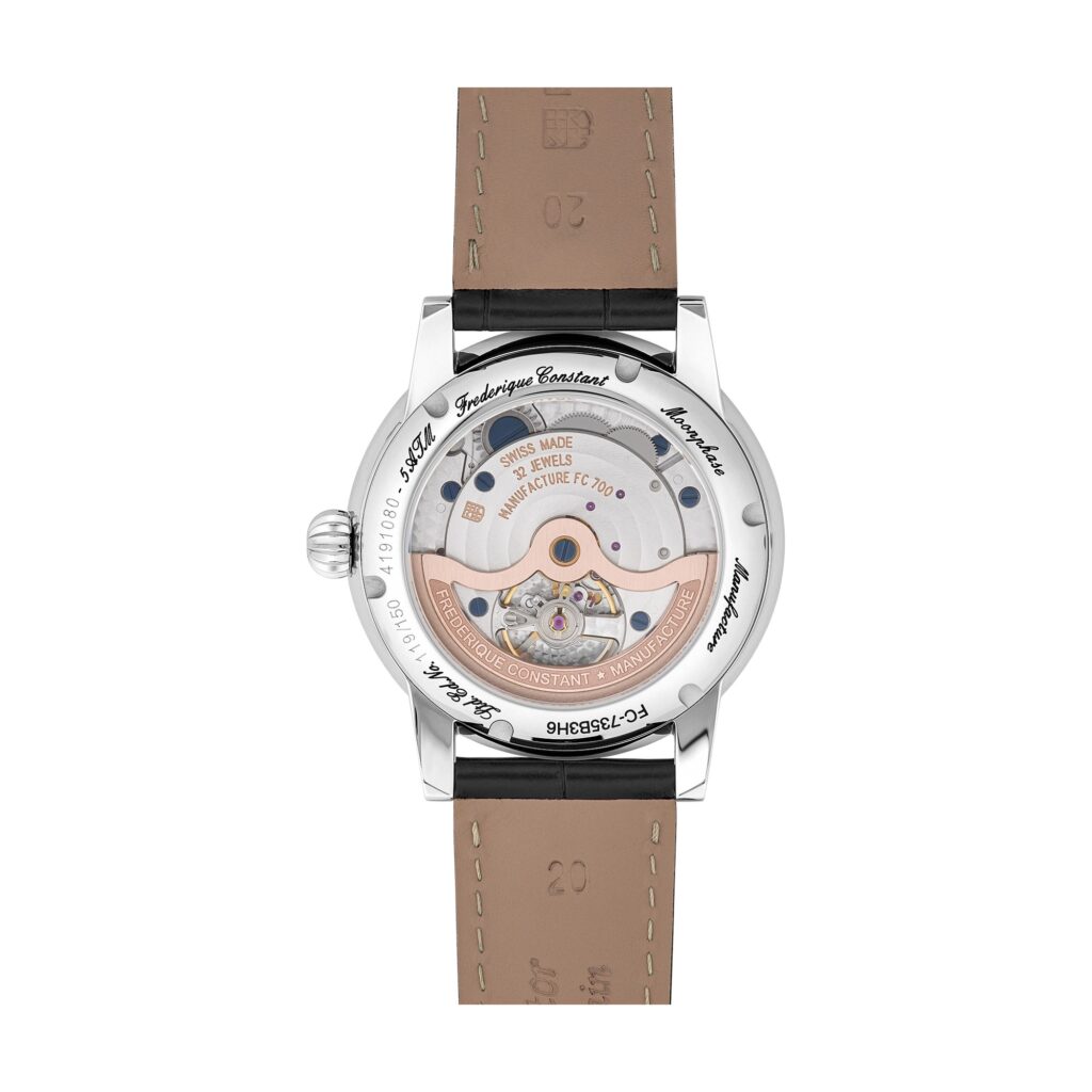 שעון פרדריק קונסטנט FREDERIQUE CONSTANT Manufacture Classic Power Reserve Big Date FC-735B3H6 – תמונה 3