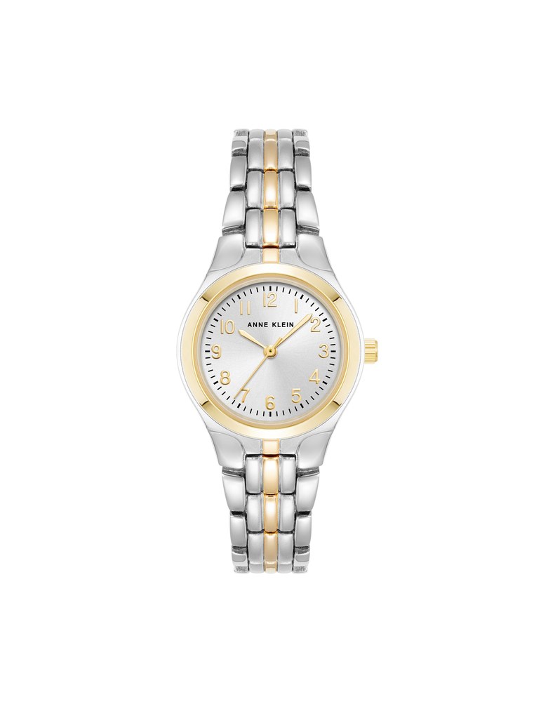 שעון נשים אנה קליין ANNE KLEIN Classic Easy-to-Read Dial Watch 10/5491SVTT