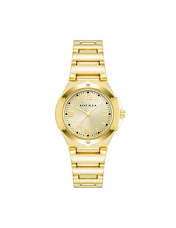 שעון נשים אנה קליין ANNE KLEIN Everyday Metal Bracelet Watch 10/8654CHGP