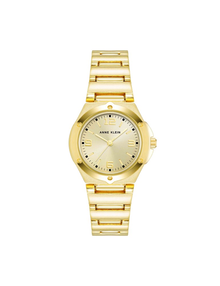 שעון נשים אנה קליין ANNE KLEIN Everyday Metal Bracelet Watch 10/8654CHGP