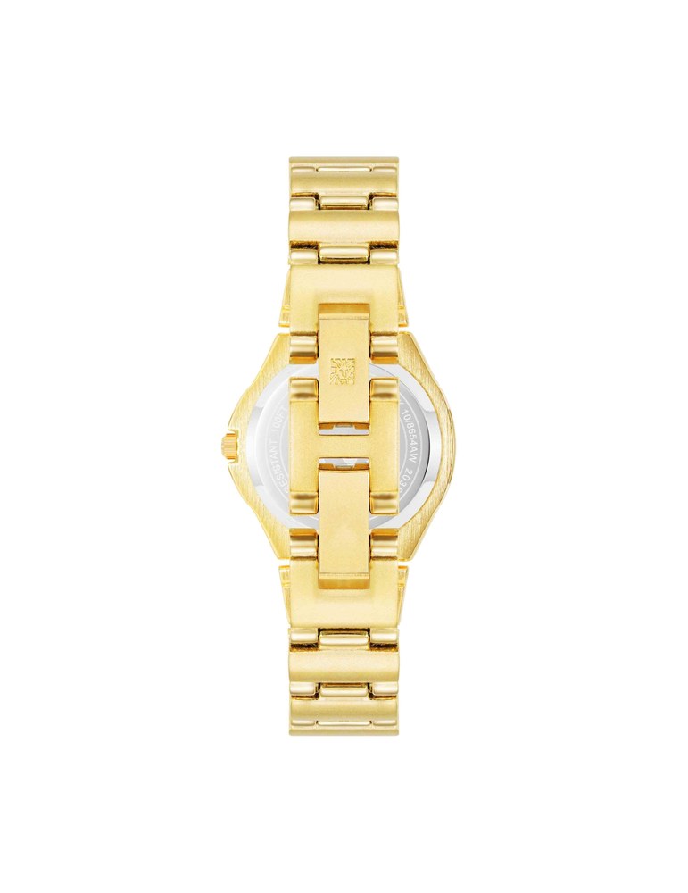 שעון נשים אנה קליין ANNE KLEIN Everyday Metal Bracelet Watch 10/8654CHGP – תמונה 3