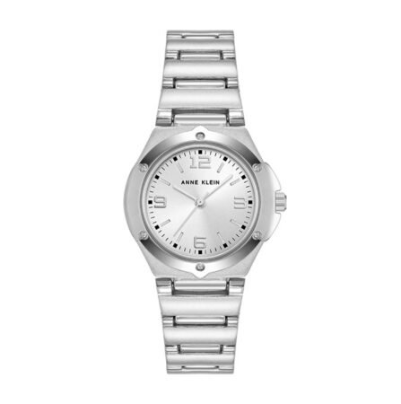 שעון נשים אנה קליין ANNE KLEIN 10/8655SISV – לוח כסוף