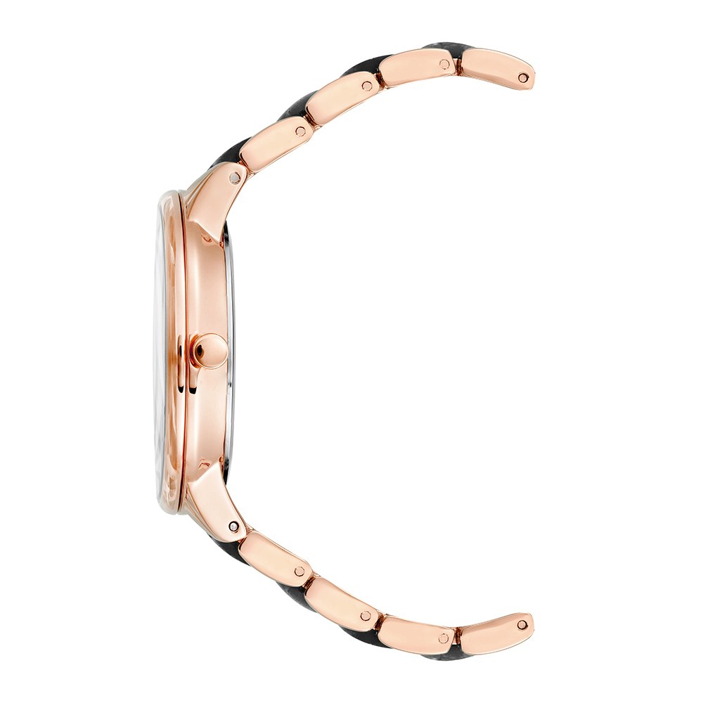 שעון נשים אנה קליין ANNE KLEIN AK/1412BTRG – לוח שחור – תמונה 3