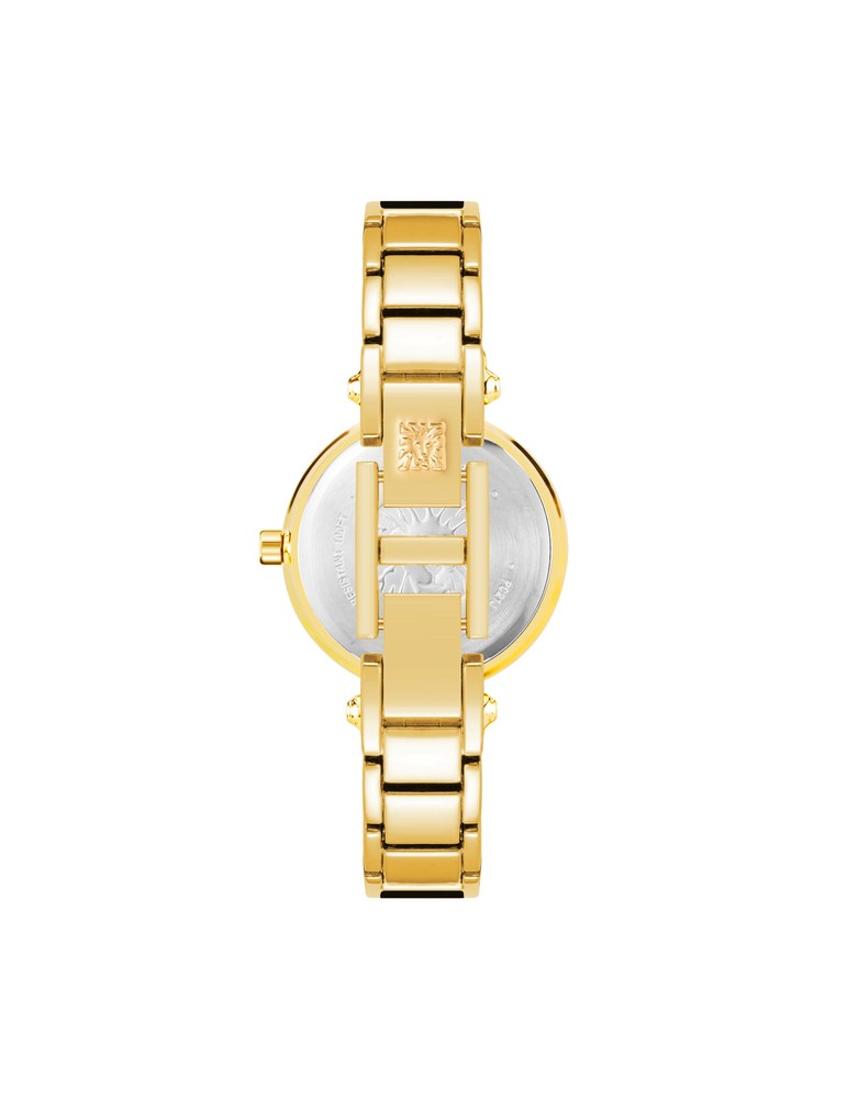 שעון נשים אנה קליין ANNE KLEIN Diamond Accent Bangle Watch AK/1980BKGB – תמונה 3