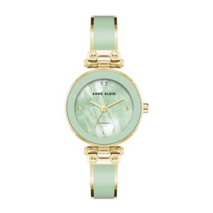שעון נשים אנה קליין ANNE KLEIN AK/1980MIGB – לוח ירוק