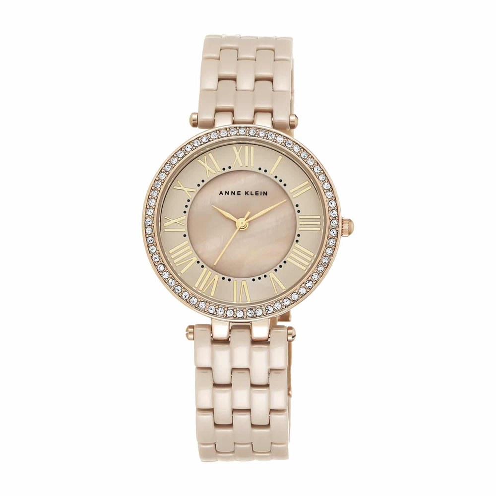 שעון נשים אנה קליין ANNE KLEIN AK/2130TNGB – לוח אם הפנינה