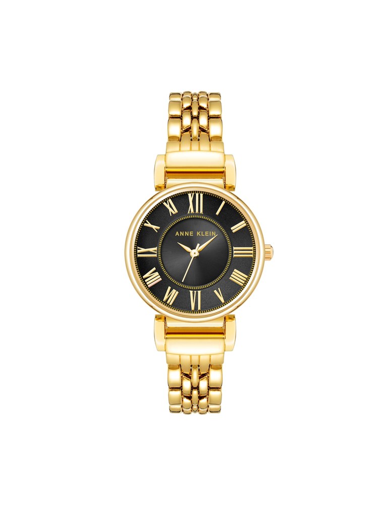 שעון נשים אנה קליין ANNE KLEIN Roman Numeral Dial Watch AK/2158BKGB