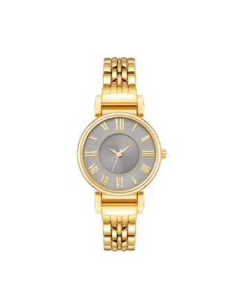 שעון נשים אנה קליין ANNE KLEIN Roman Numeral Dial Watch AK/2158GYGB