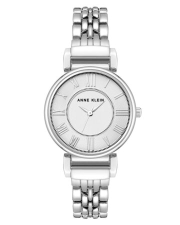 שעון נשים אנה קליין ANNE KLEIN Round Dial Bracelet Watch AK/2159SVSV