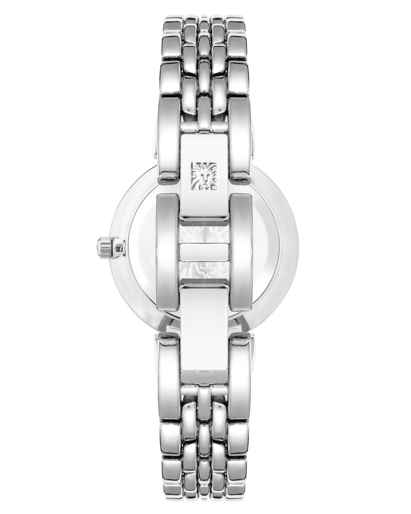 שעון נשים אנה קליין ANNE KLEIN Round Dial Bracelet Watch AK/2159SVSV – תמונה 3