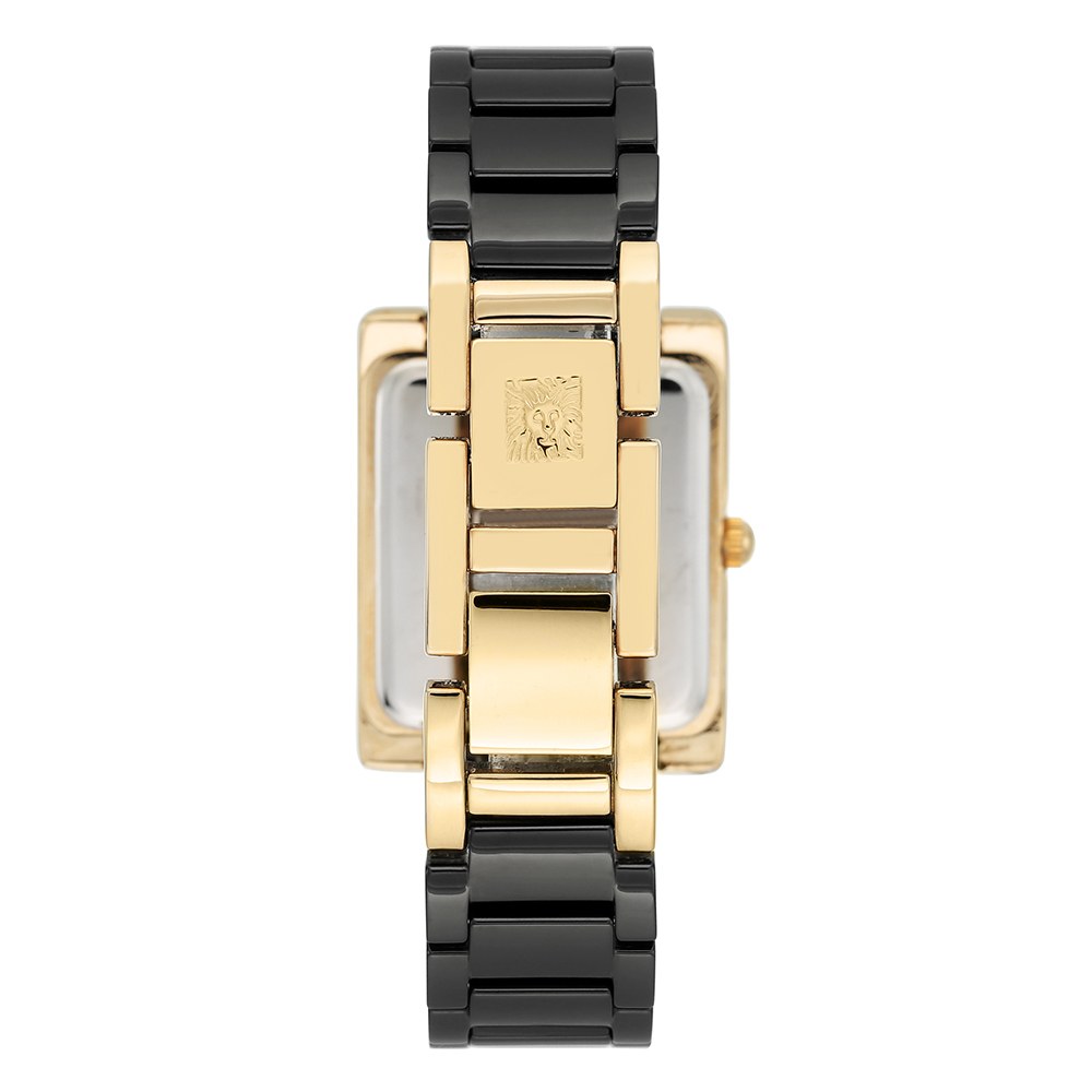 שעון נשים אנה קליין ANNE KLEIN AK/2952BKGB – לוח שחור מבריק – תמונה 2