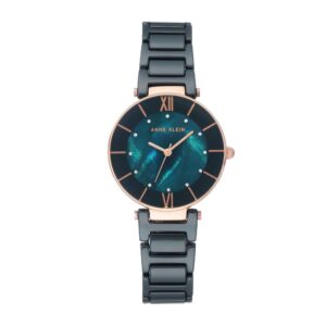 שעון נשים אנה קליין ANNE KLEIN AK/3266NVRG – לוח שחור
