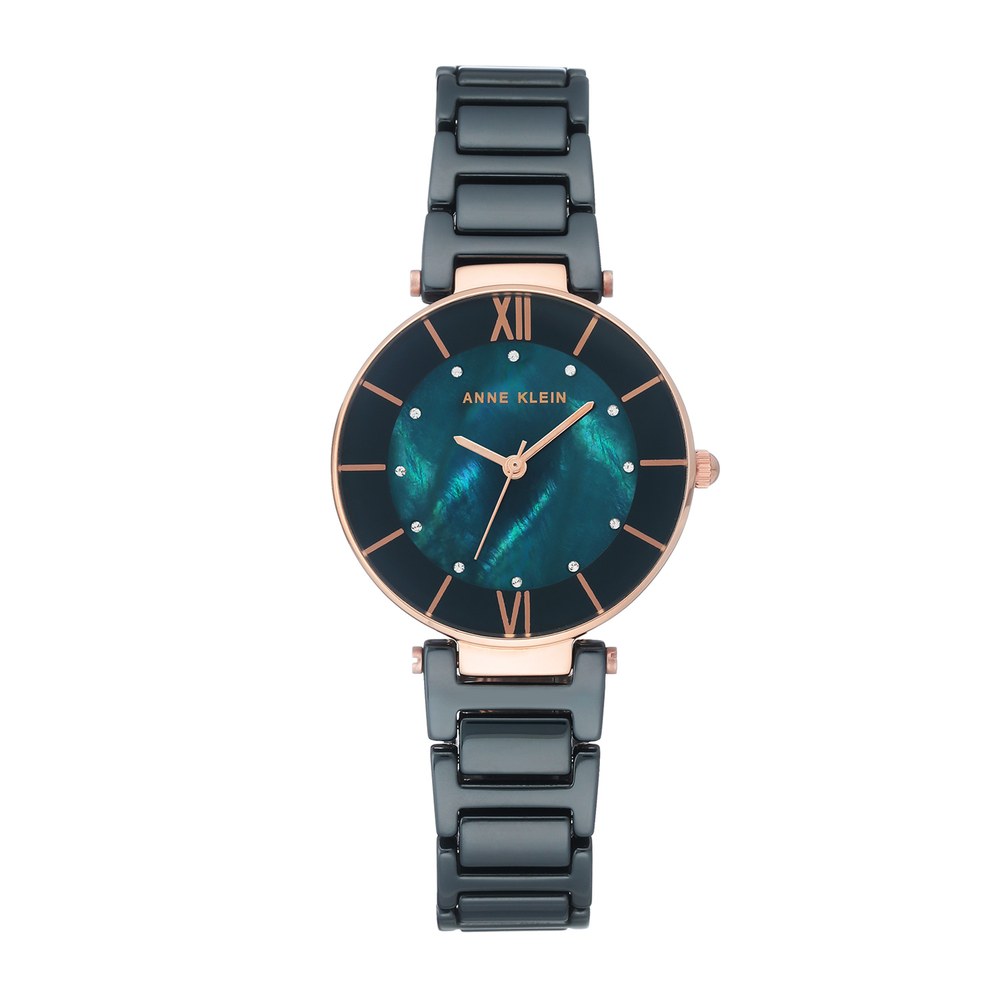 שעון נשים אנה קליין ANNE KLEIN AK/3266NVRG – לוח שחור
