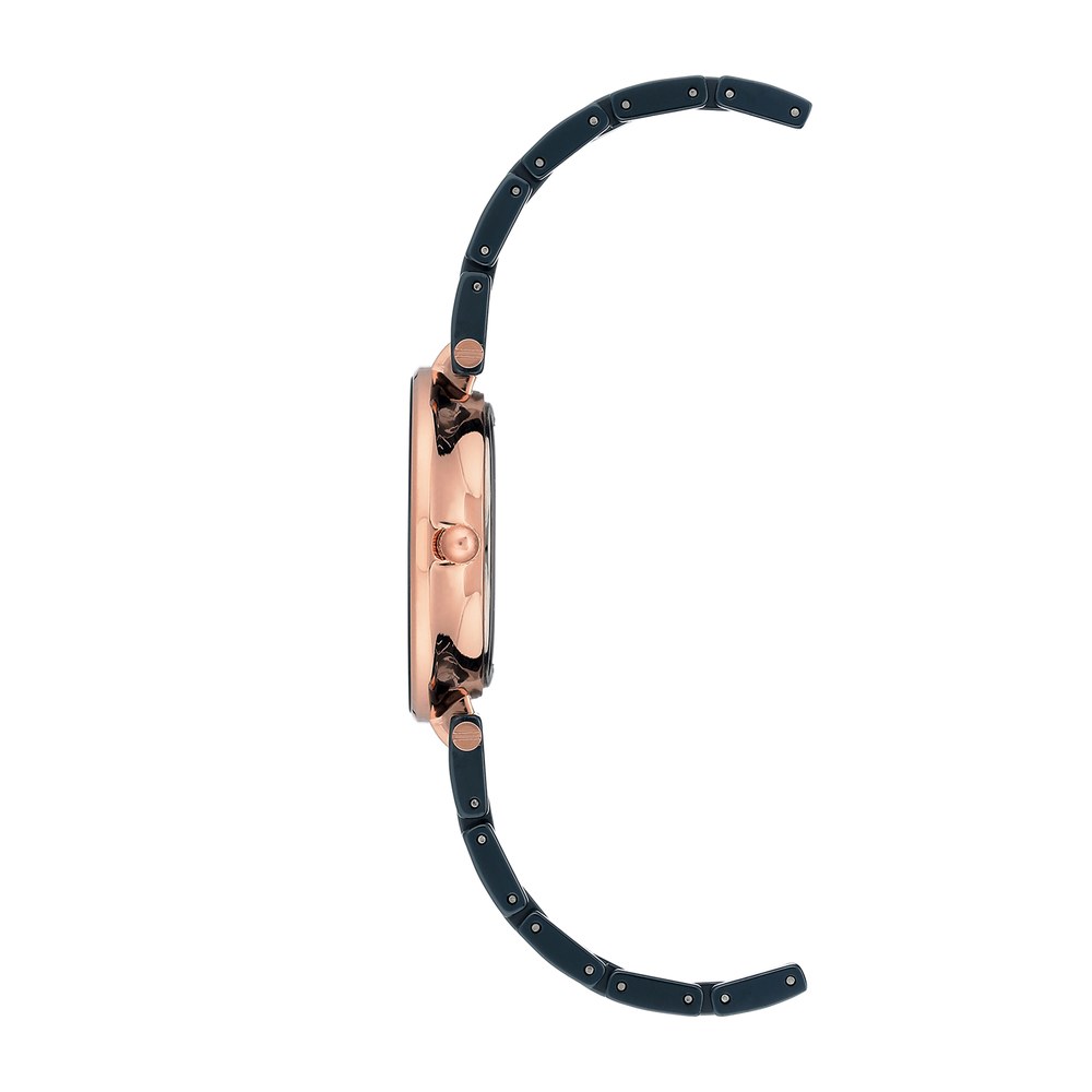 שעון נשים אנה קליין ANNE KLEIN AK/3266NVRG – לוח שחור – תמונה 2