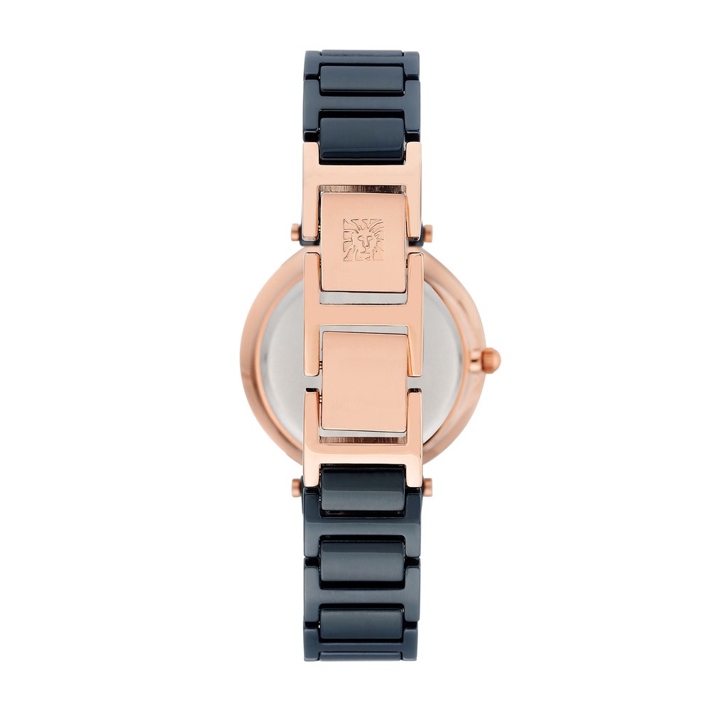 שעון נשים אנה קליין ANNE KLEIN AK/3266NVRG – לוח שחור – תמונה 3